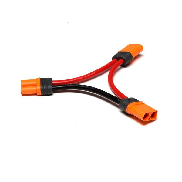 PowerHobby Spektrum SPMXCA506 Series Harness: IC5 Battery with 4" Wires 10 AWG