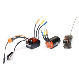 PowerHobby Spektrum SPMXSEMC25 Firma Brushless Motor / ESC / Receiver Combo, 4500Kv: NASCAR