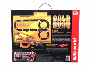 Auto World Gold Rush Peterbilt Dump Trucks for AFX HO Slot Car Set SRS357 - Echo Six Hobbies