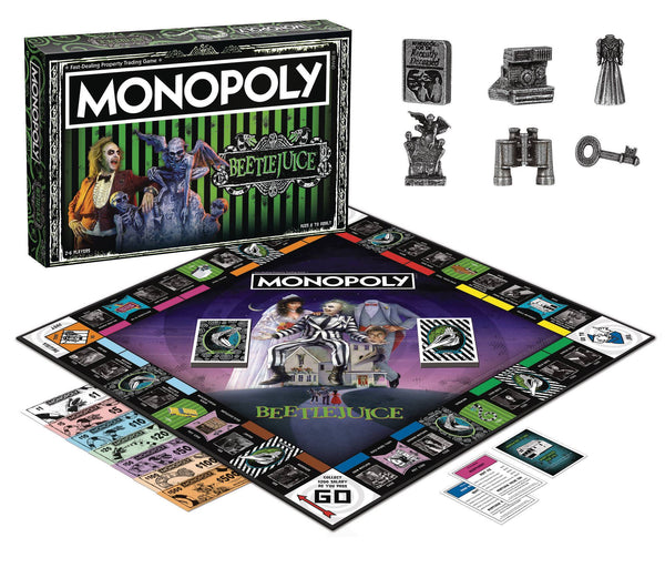 MONOPOLY BEETLEJUICE BOARD GAME (NET) (O/A) (C: 0-1-2)