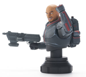 STAR WARS CLONE WARS WRECKER ANIMATED BUST