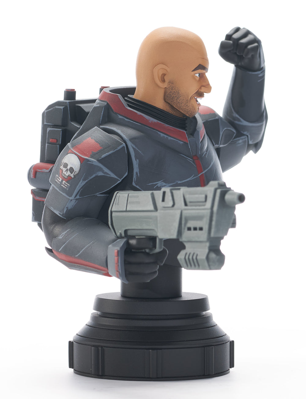 STAR WARS CLONE WARS WRECKER ANIMATED BUST