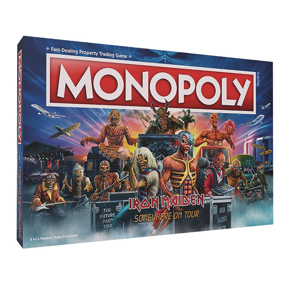 MONOPOLY IRON MAIDEN BOARD GAME (NET) (O/A) (C: 0-1-2)