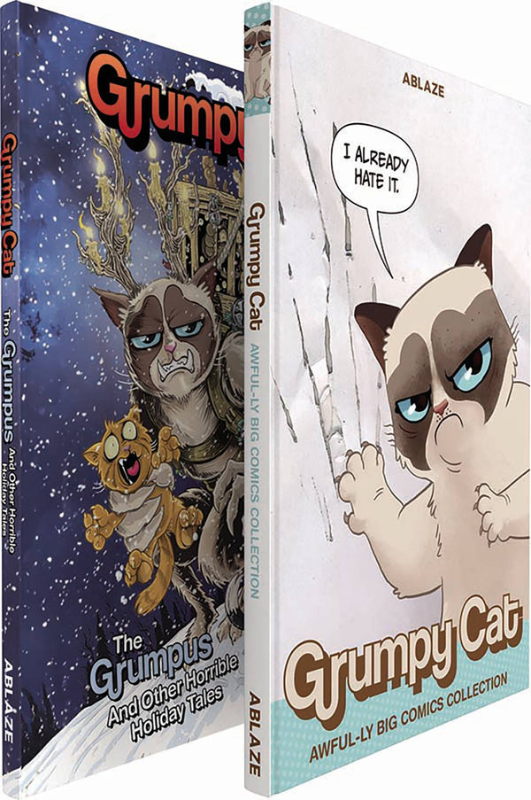 ABLAZE GRUMPY CAT COMICS COLL SET (O/A)