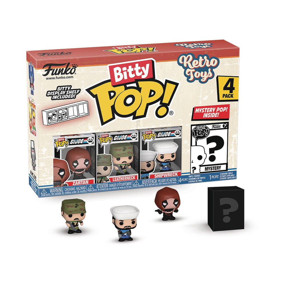 BITTY POP RETRO TOYS GI JOE 4PK FIG (C: 1-1-2)