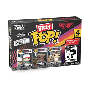 BITTY POP STRANGER THINGS SZN1 DUSTIN 4PK FIG (O/A) (C: 1-1-