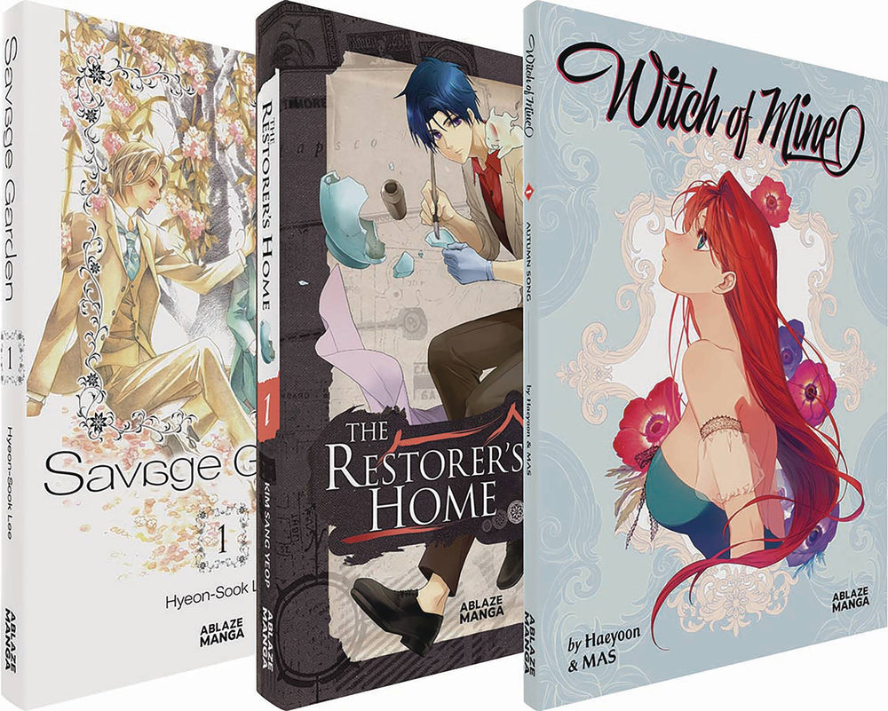 ABLAZE MANHWA SPOTLIGHT FANTASY ROMANCE PACK (O/A) (MR) (C:
