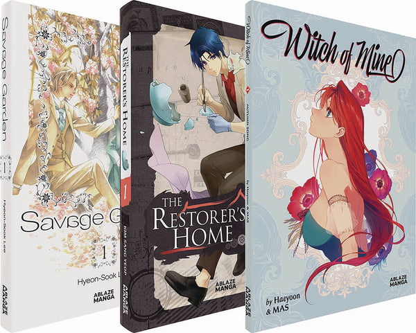 ABLAZE MANHWA SPOTLIGHT FANTASY ROMANCE PACK (O/A) (MR) (C: