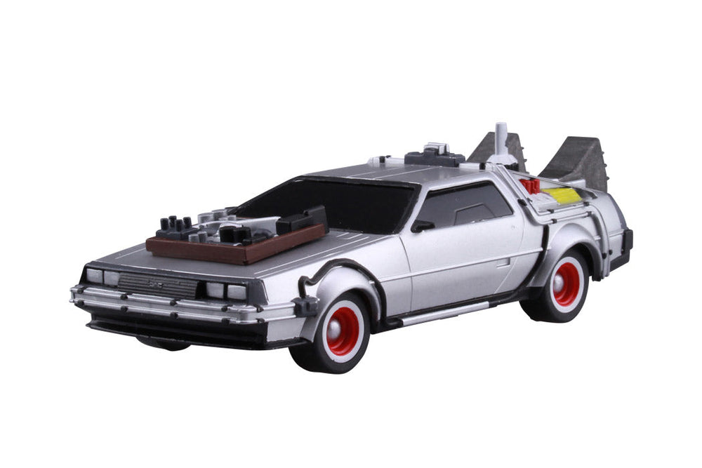 Back to the Future Part III pull-back DeLorean 1:43 scale plastic model kit