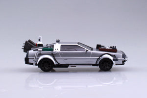 Back to the Future Part III pull-back DeLorean 1:43 scale plastic model kit