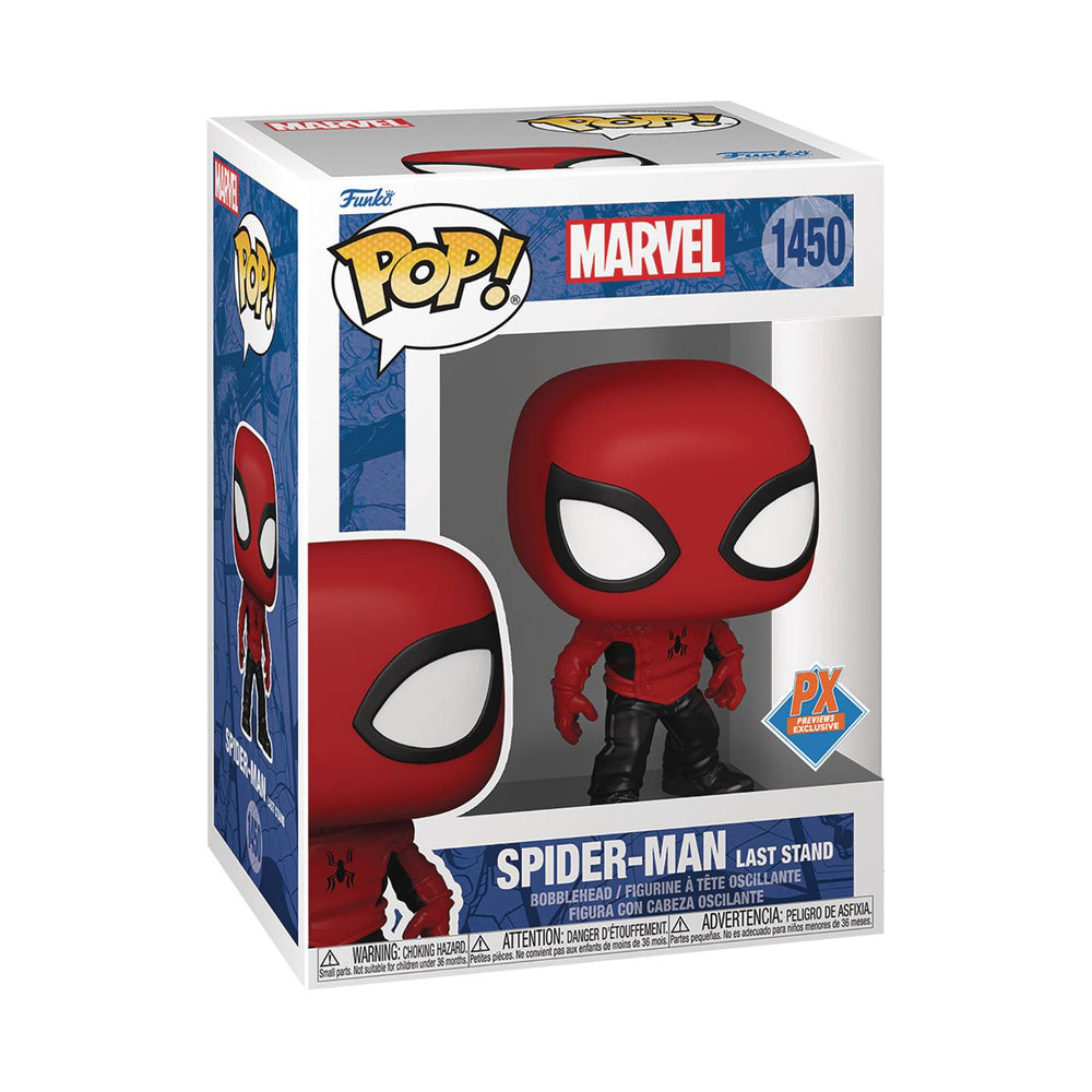 POP MARVEL SPIDER-MAN LAST STAND PX VIN FIG (C: 1-1-2) - Echo Six Hobbies