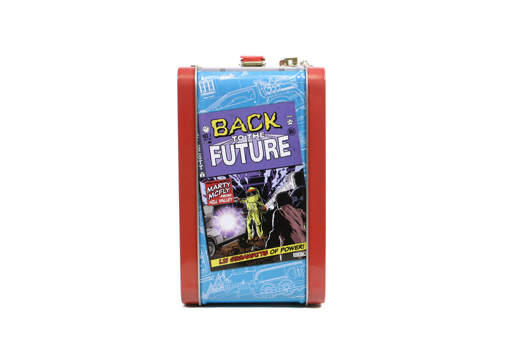 Back to The Future Tin Titans Previews Exclusive Lunch Box with Beverage Container