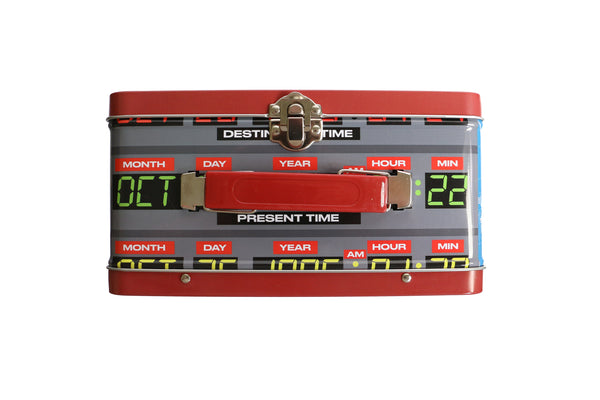 Back to The Future Tin Titans Previews Exclusive Lunch Box with Beverage Container