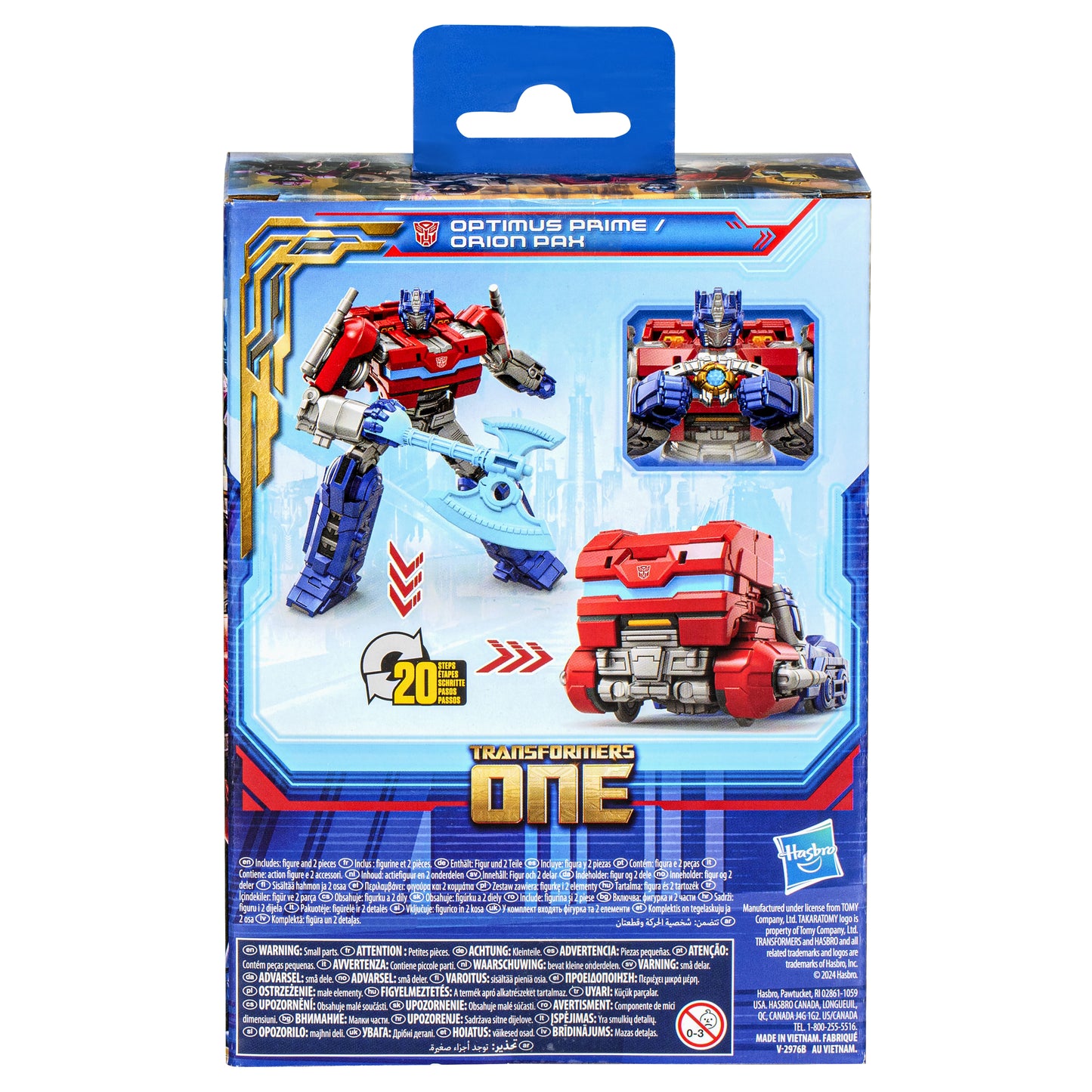 Optimus Prime / Orion Pax - Transformers One Prime Changer Action Figure