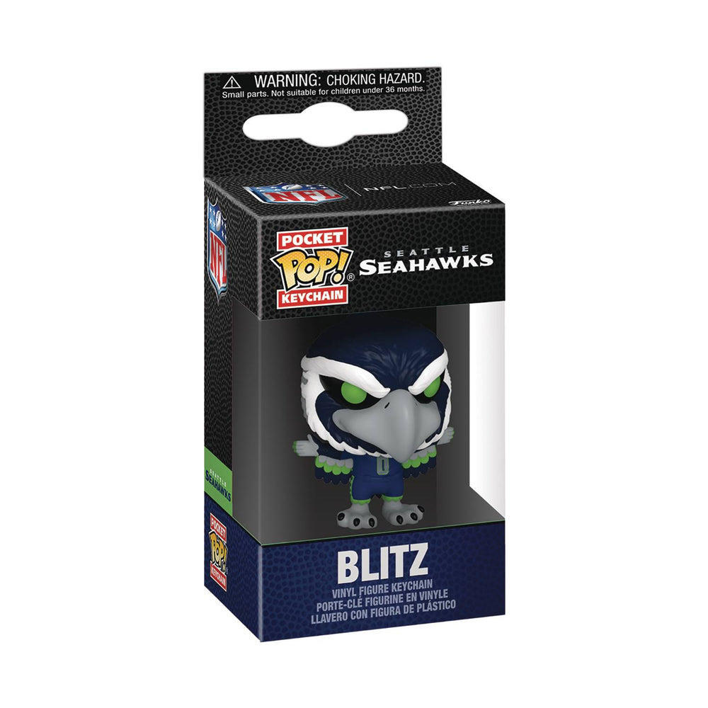 POP KEYCHAIN SEAHAWKS BLITZ FIG (C: 1-1-2)