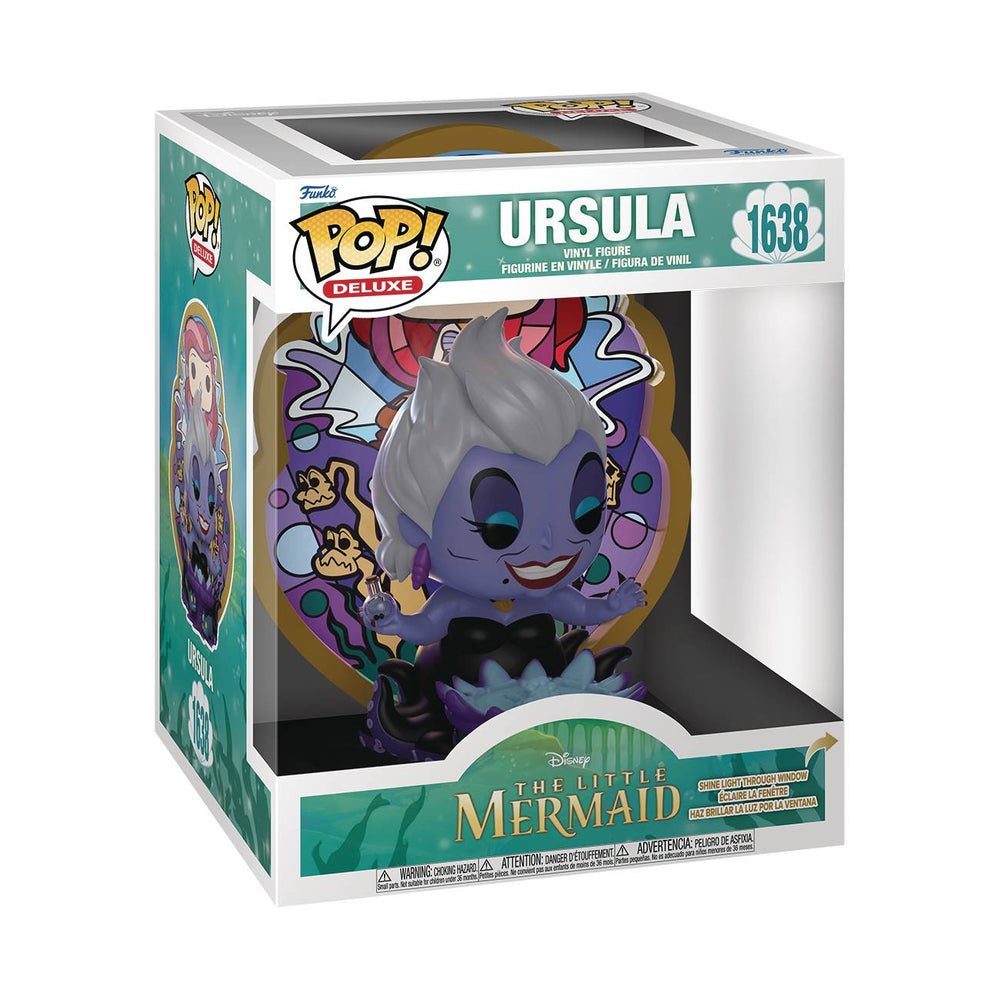 POP DELUXE LITTLE MERMAID URSULA STAINED GLASS FIG (C: 1-1-2