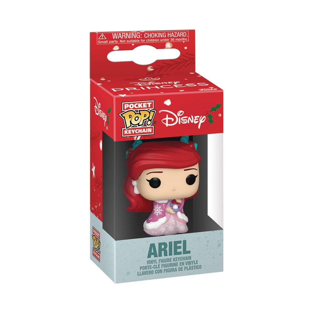 POP KEYCHAIN PRINCESS HOLIDAY ARIEL FIG (C: 1-1-2)