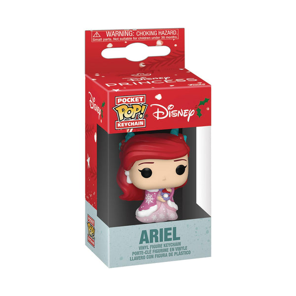 POP KEYCHAIN PRINCESS HOLIDAY ARIEL FIG (C: 1-1-2)