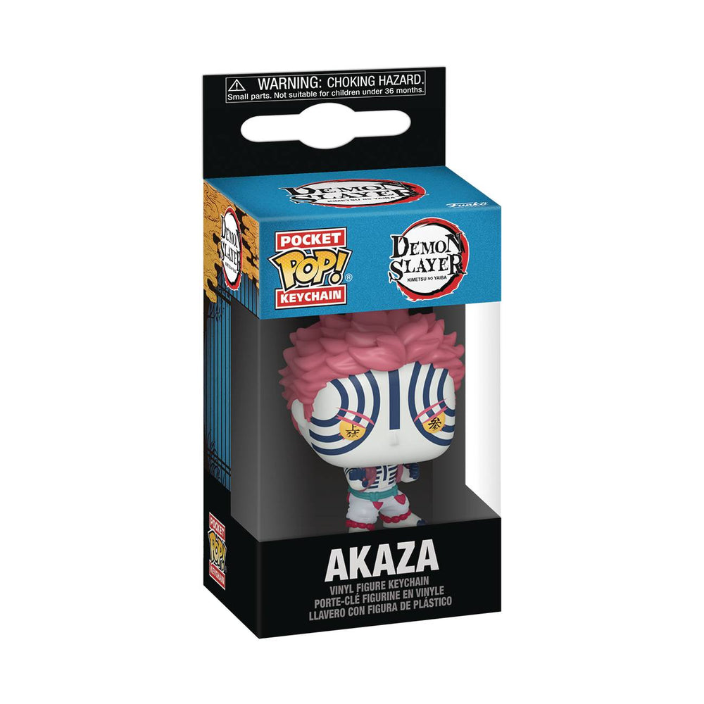 POP KEYCHAIN DEMON SLAYER AKAZA FIG (C: 1-1-2)