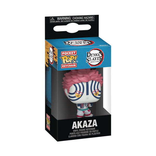 POP KEYCHAIN DEMON SLAYER AKAZA FIG (C: 1-1-2)