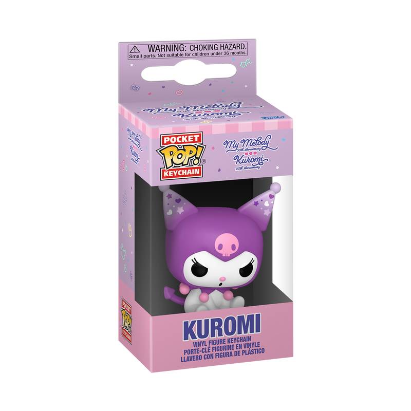POP KEYCHAIN KUROMI MY MELODY KUROMI FIG (C: 1-1-2)
