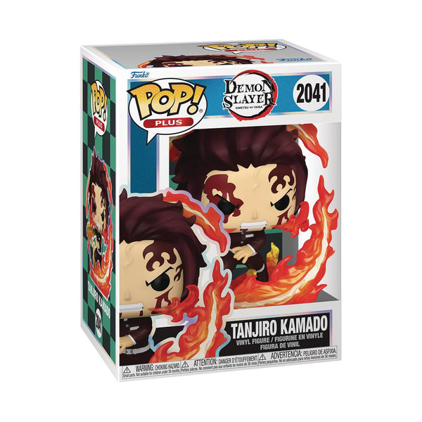POP PLUS DEMON SLAYER TANJIRO DANCING FLASH FIG (C: 1-1-2)