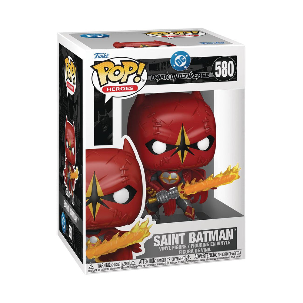 POP HEROES DCDM SAINT BATMAN FIG (C: 1-1-2)