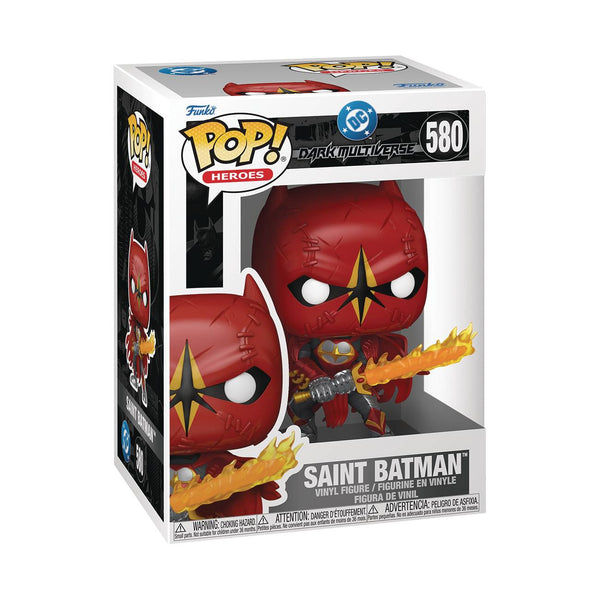 POP HEROES DCDM SAINT BATMAN FIG (C: 1-1-2)