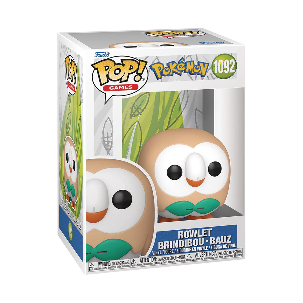 POP GAMES POKEMON ROWLET FIG (C: 1-1-2)
