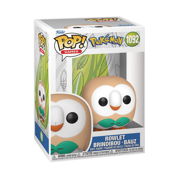 POP GAMES POKEMON ROWLET FIG (C: 1-1-2)