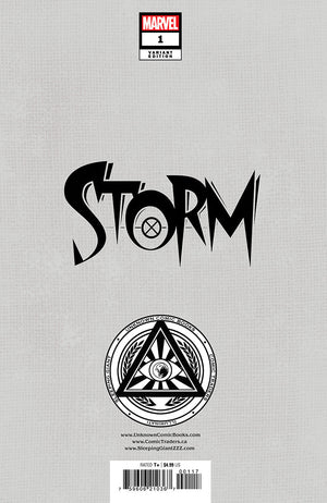 [Signed by Nakayama W/ COA] STORM #1 UNKNOWN COMICS DAVID NAKAYAMA EXCLUSIVE VAR SIGNED BY DAVID NAKAYAMA [IN STOCK]