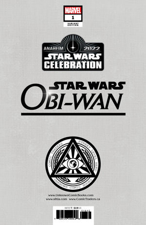 [Signed by David Nakayama] STAR WARS: OBI-WAN KENOBI 1 Virgin Con UNKNOWN COMICS DAVID NAKAYAMA EXCLUSIVE VAR
