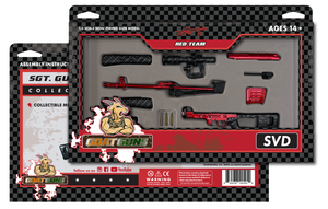 GoatGuns 1/3 Scale Die Cast Red Team SVD Special Edition Model — Diecast Model Guns