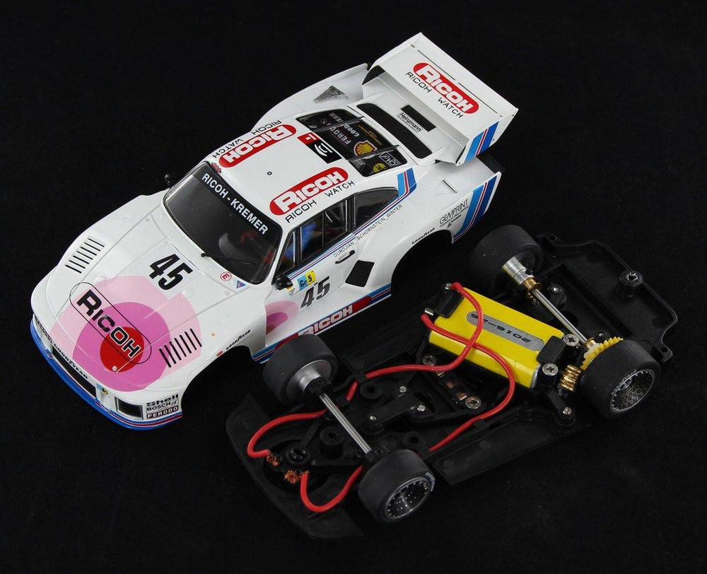 PowerHobby Racer Sideways Porsche 935 K2 Kremer Le Mans 24hrs 1978 1/32 Slot Car SW45