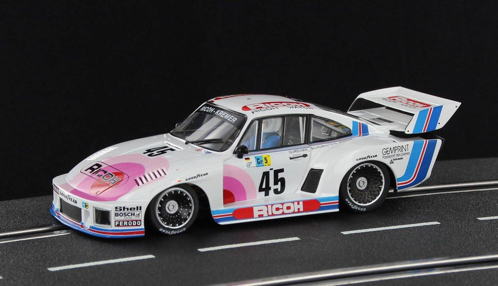 PowerHobby Racer Sideways Porsche 935 K2 Kremer Le Mans 24hrs 1978 1/32 Slot Car SW45
