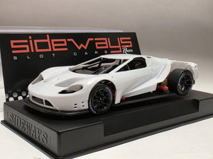 Sideways Ford GTE GT3 White Kit 1/32 Slot Car SWCAR02K