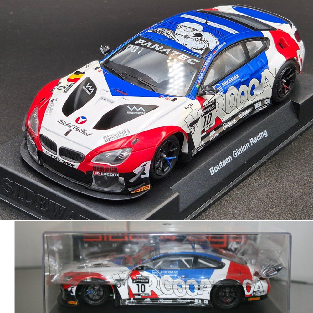 PowerHobby Racer Sideways BMW M6 GT3 Boutson Ginion SPA 2021 1/32 Slot Car SWCAR03E