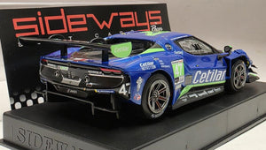 Sideways Ferrari 296 GT3 Cetilar Racing Fantasy 1/32 Slot Car SWCAR11A