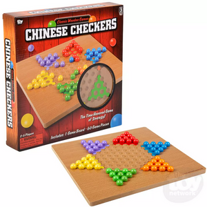 Little Shop of Magic Classic Wooden Games 10" Chinese Checkers — Board Game