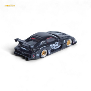 Inno64 Mazda RX-7 LBWK in Black 1:64 IN64-LBWK-RX7-01