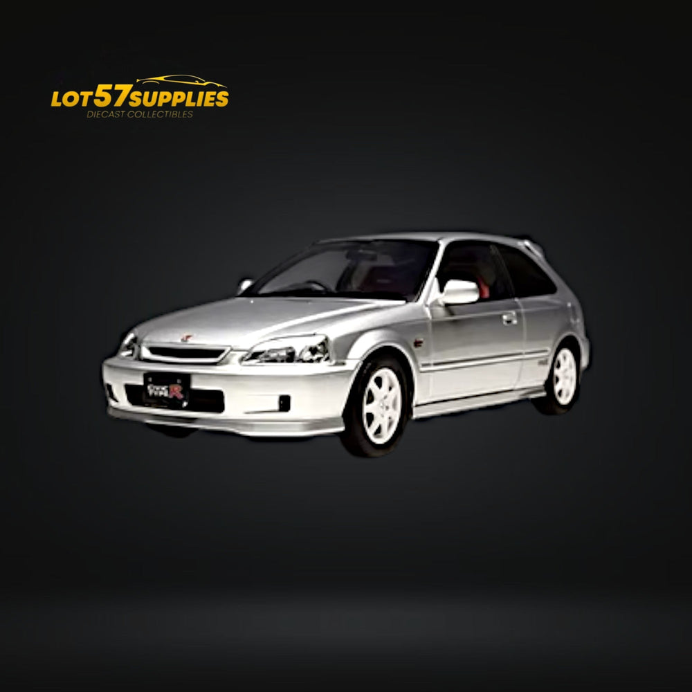 MOTORHELIX Honda Civic Type-R EK9-120 SILVER 1:18