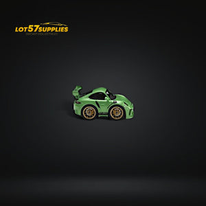 MINICRAFTSMAN 911 GT3 RS Egg Cart GREEN Limited to 299 PCS 1:64 Resin