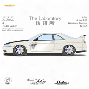 (Pre-Order) The Laboratory x ZONZO Nissan R33 Widebody Concept Spec-A 1:64