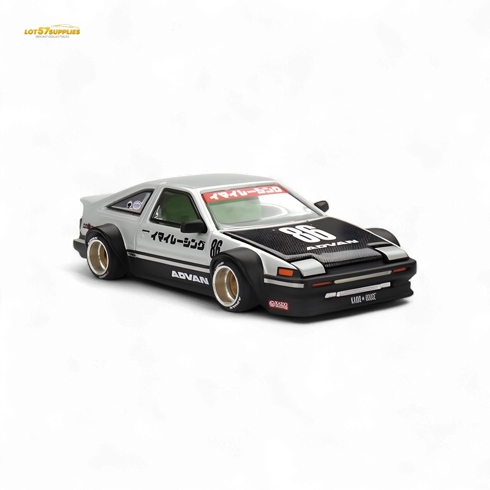 (Pre-Order) KAIDO Toyota AE86 Sprinter Trueno Kaido Street V2 - 1/64