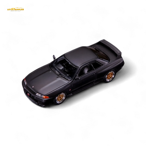 Inno64 Nissan Skyline GT-R R32 Matt Black "THE DIECAST COMPANY" Special Edition 1:64 IN64-R32-MB