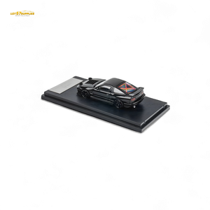 MicroTurbo Custom 180SX Type X Metallic Black MIYABI 1:64