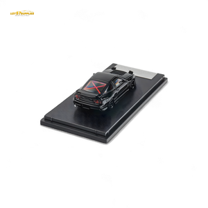 MicroTurbo Custom 180SX Type X Metallic Black MIYABI 1:64