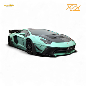 (Pre-Order) 404error Lamborghini Aventador LBWK 2.0 Tiffany Blue 1:64