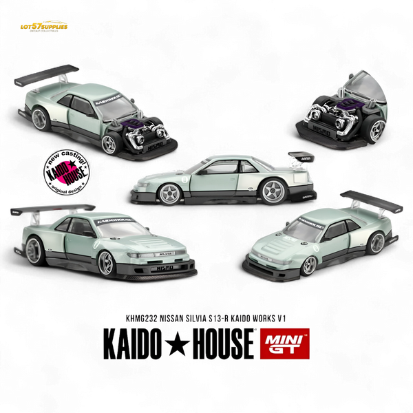 (Pre-Order) Kaido House Nissan Silvia S13-R 1:64