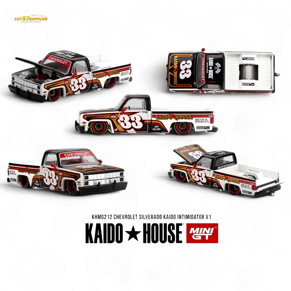 (Pre-Order) Kaido House Chevrolet Silverado Intimidator V1 1:64